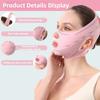 Spandex Face Lifting band Breathable Facial Slimming Wrap Cheek Lifting Mask  Anti Double Chin