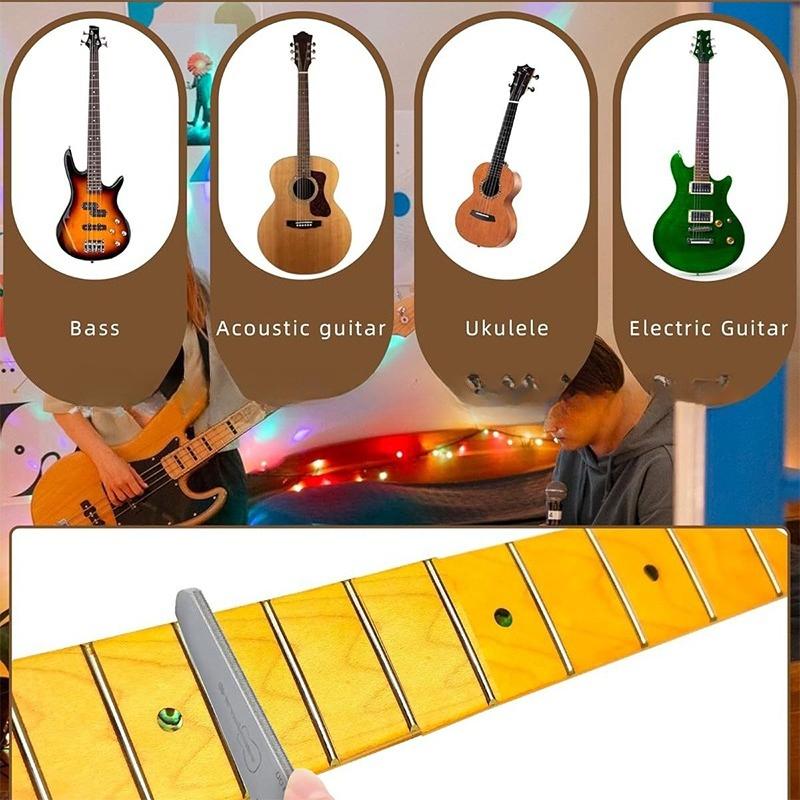 1PC Leveling Tool Guitar Guitar Fret File For Grinding Crowning File Luthier Tool Double-Sided Fret Tools Guitar