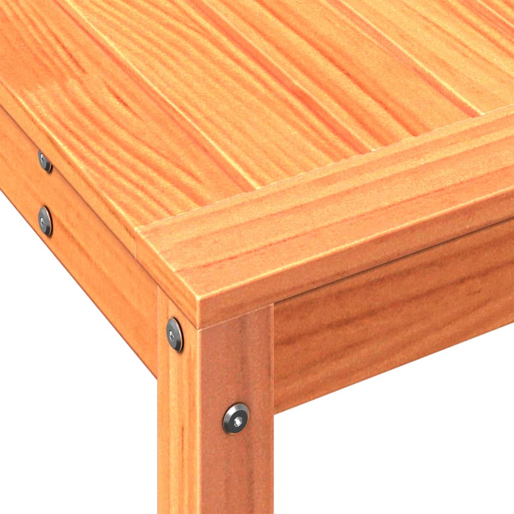 Plant Table with Shelf 82.5 x 35 x 75 cm Solid Pine Wood