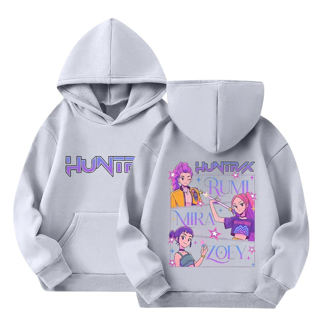 Dámská mikina s kapucí s gradientním potiskem a dlouhým rukávem Volná dámská mikina Mikina