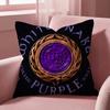Whitesnake Cushion Cover Multi-Scene Pillow Cover for Home & Car - Reversible, Soft & Durable for Daily Use