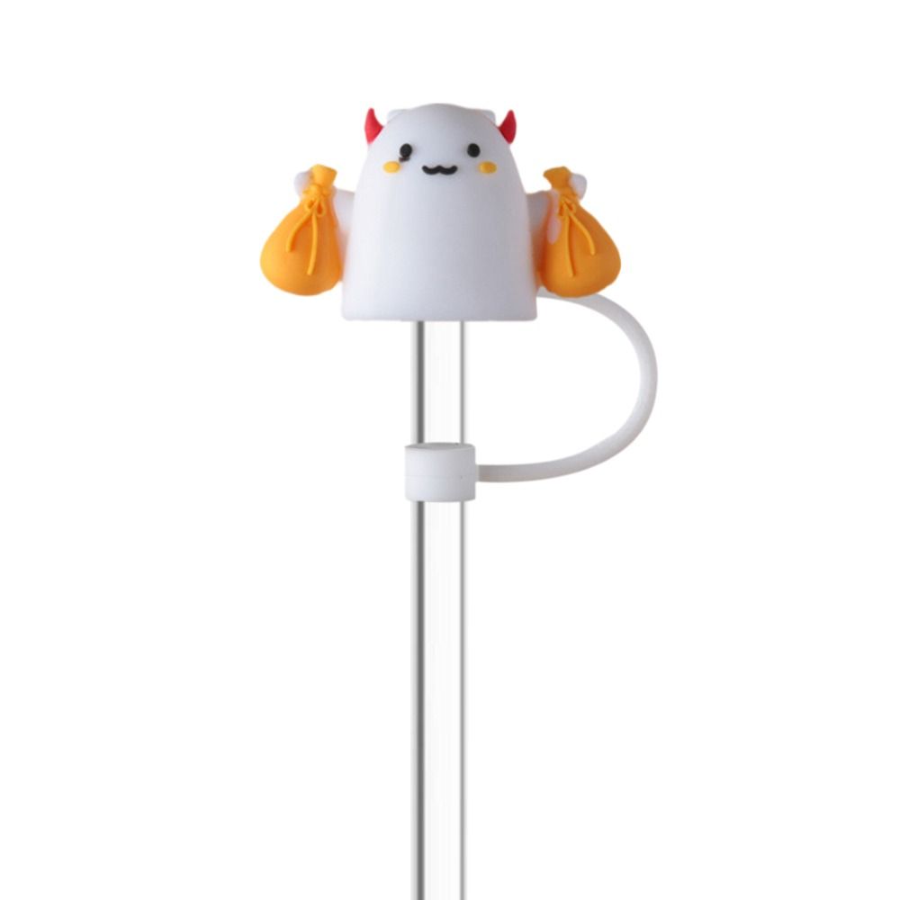 Airtight Straw Plug Splash Proof Straw Topper Cute Straw Tip Covers  Cup Accessories