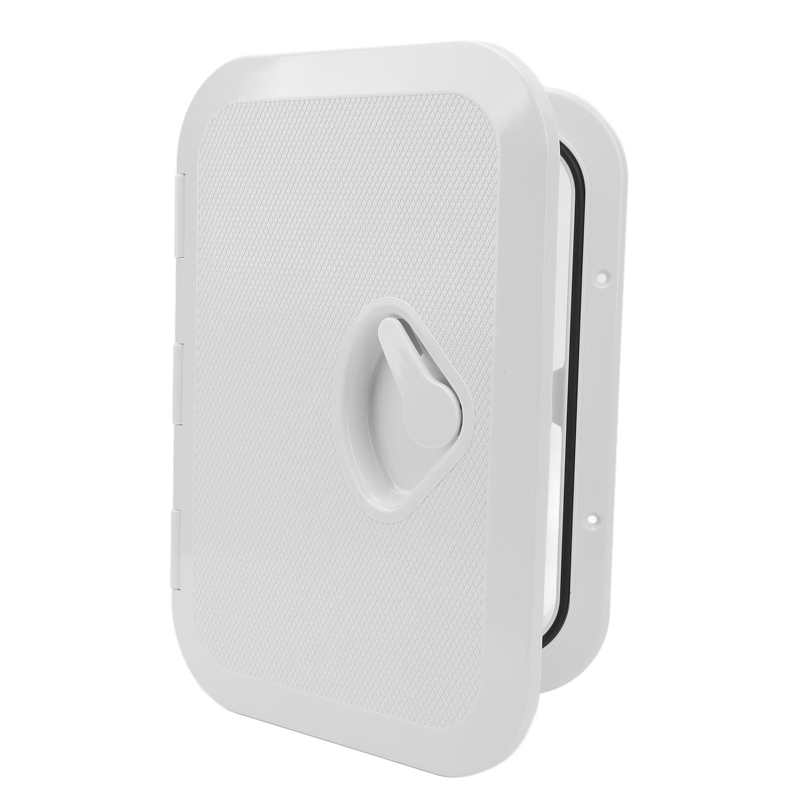 

Морской люк палубный черный прямоугольный АБС 10-5/8 X14-3/4 дюйма крышки люков для морской яхты РВ белые белый