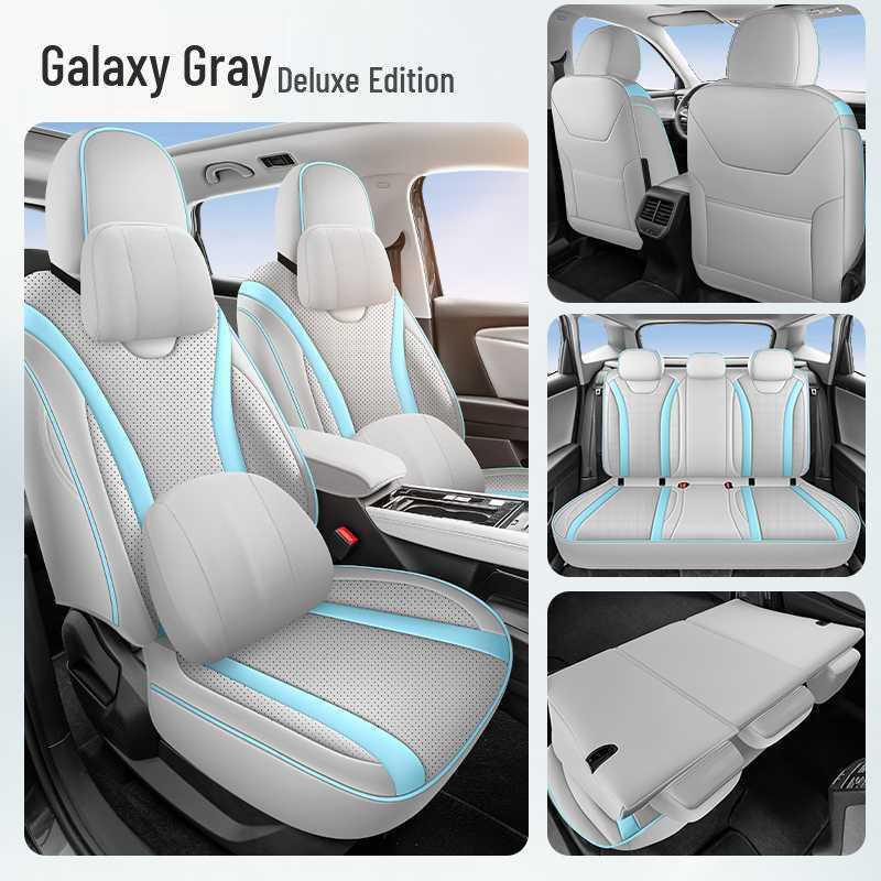 Jetta VS8 25/26 Model Perforated Leather Full-Coverage All-Season Car Seat Covers