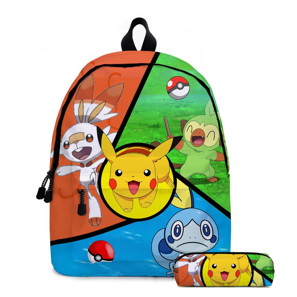 Trendiges 2024 Oxford-Stoff-Rucksack-Set Mit Charakter-Aufdruck Für Grundschüler