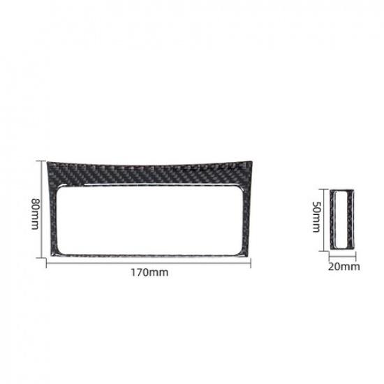 2Pcs Carbon Fiber Interior Rear Air Vent Outlet Cover Trim For Acura TL