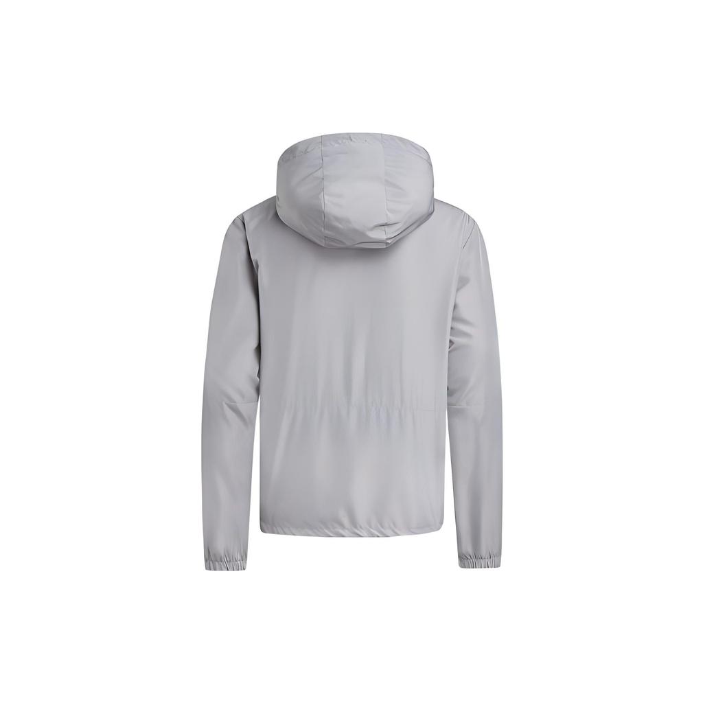 Emporio Armani Ss22 Logo Pattern Zip-Up Long Sleeve Hooded Jacket Men jackets Gray 3LPB05-PN28Z-1907