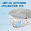 Gel Car Seat Cushion, Non-Slip & Comfortable Automotive Chair Protector Pad For Driving, Breathable Vehicle Interior Mat Cover Accessories, Universal