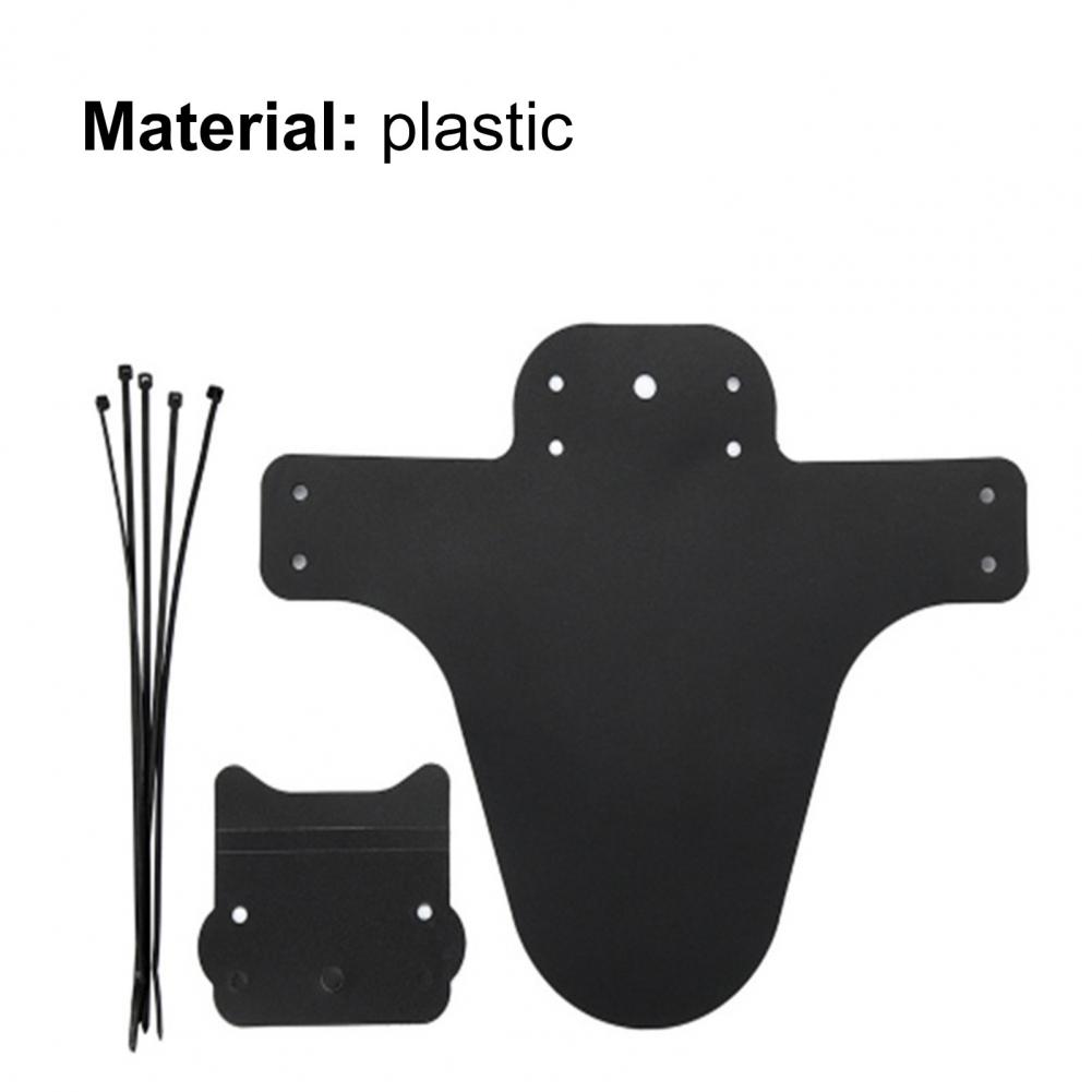 1 Σετ Φτερά Ποδηλάτου Φορητά Πλαστικά Φτερά Ποδηλάτου MTB Φτερά Τροχού Εμπρόσθιου Ελαστικού MTB Ποδηλάτου Αλεστήρας Λάσπης Ποδηλάτου Αξεσουάρ Ποδηλάτου