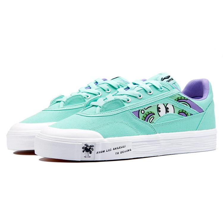Li Ning X Steven Harrington Hand Plant Shoes 'Aqua Green' Women's AECR070-3
