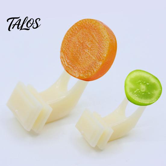 Pet Bird Feeding Accessory Food Fork Feeder for Cage, Parrots Cage Holder Fruit For Birds Fork, Vegetable Tool Forks Cockatoos Treats Enrichment