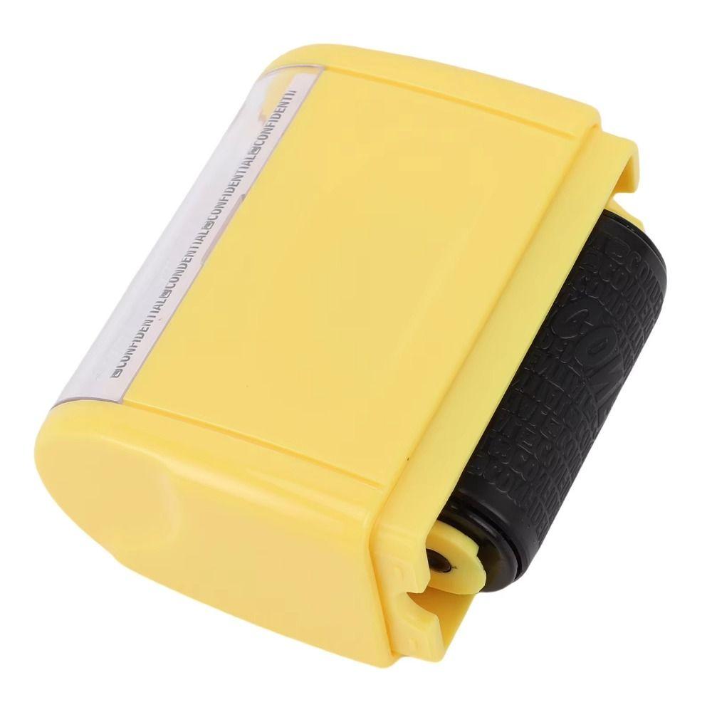 Portable Identity Stamp Roller Leakproof Privacy Guard Roller Stamp  Identity Theft Protection