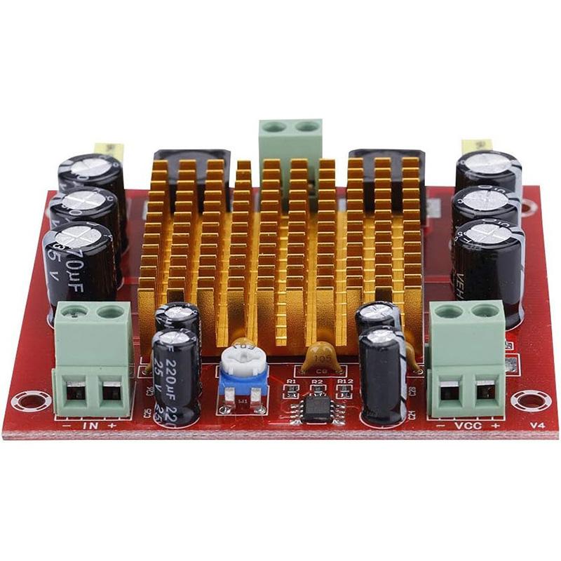 TPA3116DA DC 12V 24V 150W TPA3116D2 Mono Channel Digital Power Amplifier Amp Board With Preamplifier XH-M544