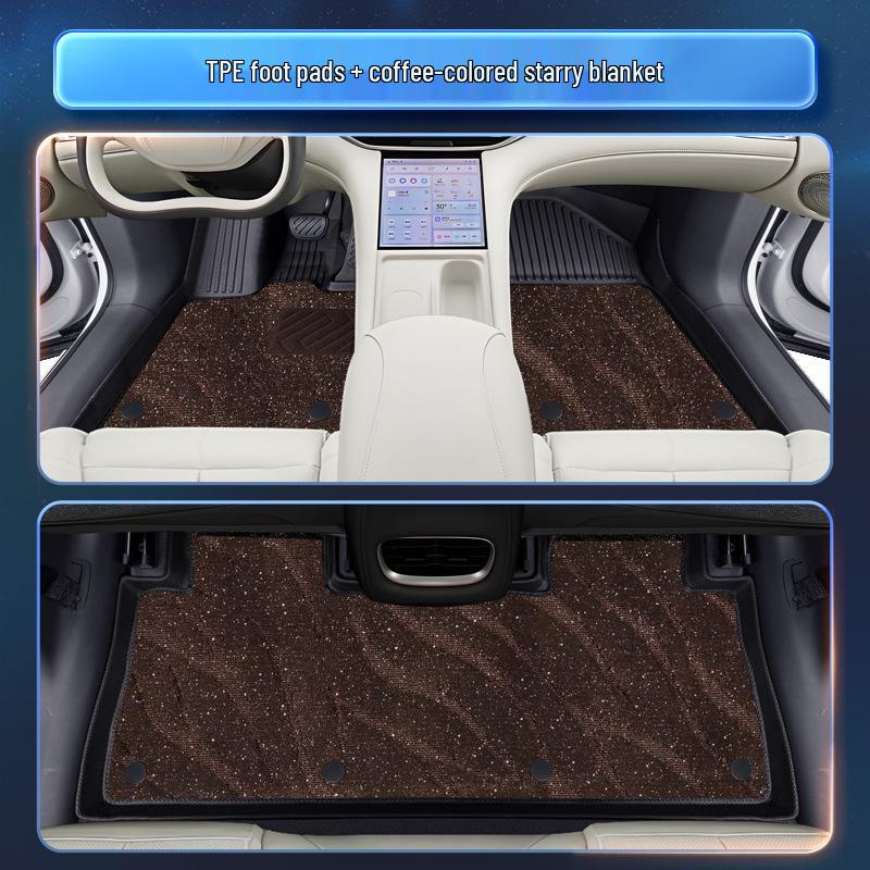 2025 Zeekr LS6 TPE Floor Mats - Complete Interior Mod Kit