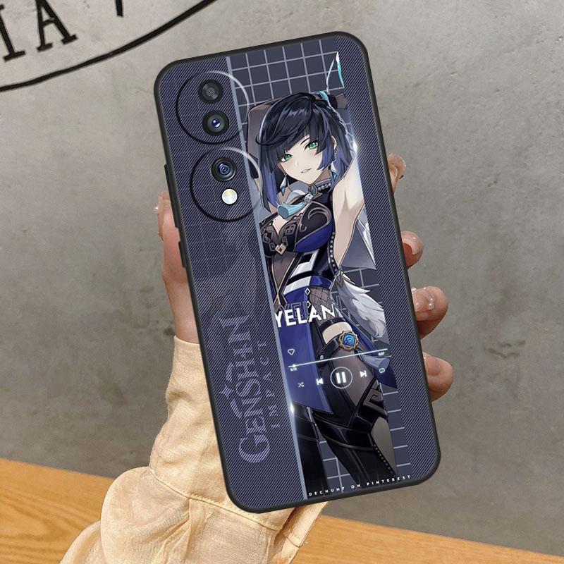 

Yelan Genshin Impact Case For Honor Magic 8 Pro 5 6 7 Lite 90 70 50 400 200 X8c X8b X9a X9b X9c X9d Win RT Cover Honor Magic8 Pro