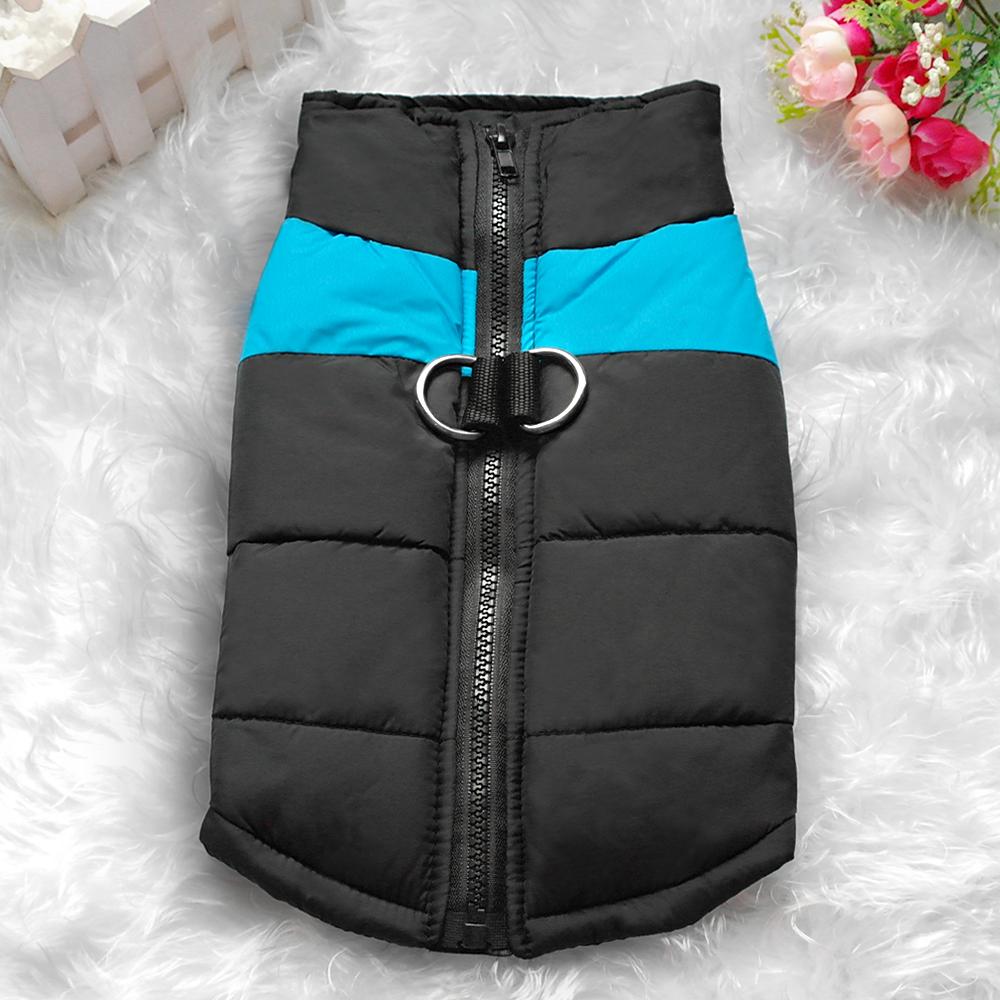 Winter Dog Clothes Jacket Waterproof Warm Dog Vest Coat Pet French Bulldog Clothes Outfit for Medium Large Dogs Labrador S-7XL