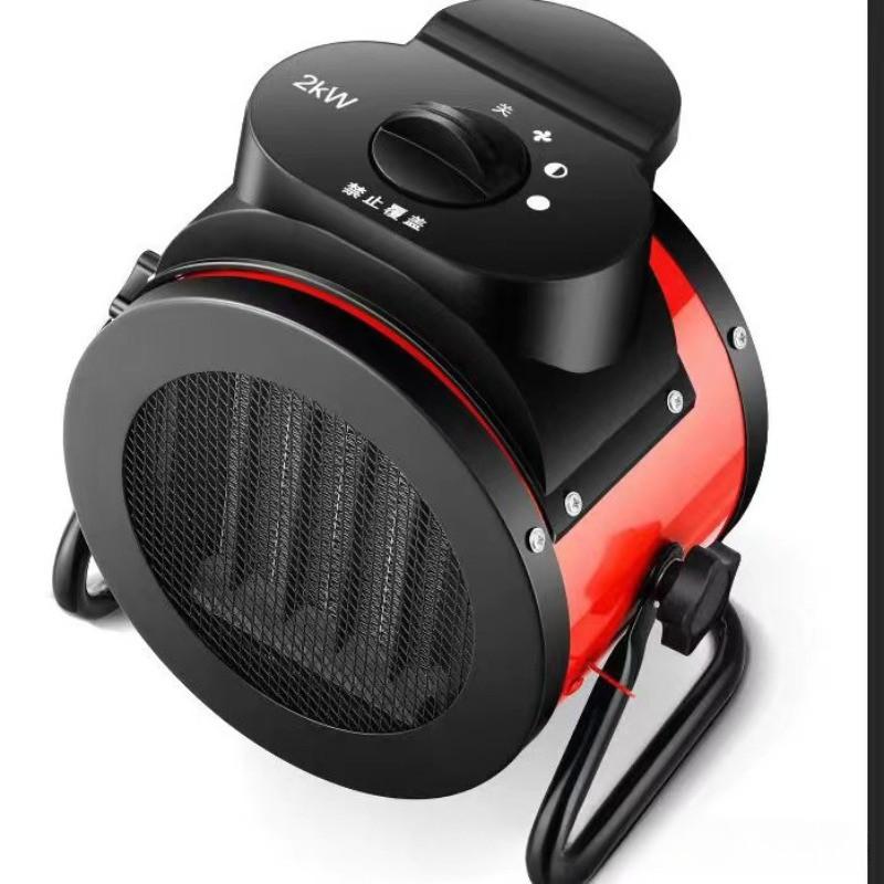 Suflantă mică cu aer cald cu încălzire rapidă, uz casnic, industrial, încălzitor electric, ventilator inteligent cu aer cald de mare putere