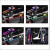 Car Side Pocket with Changing Large Capacity Front Seat Console Pocket with Dual USB Cup Phone Water Easy Convenient Car Accessory Seat Passenger LED,