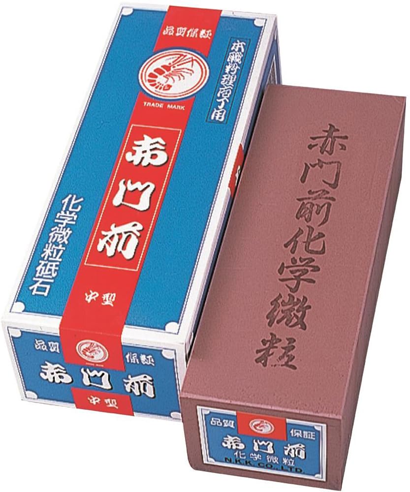 Naniwa Polishing Industry Akamonmae Medium Whetstone Medium #600 IB-0100