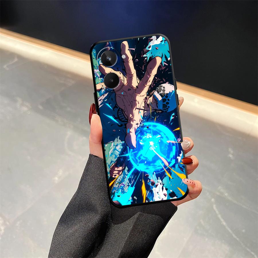 Phone Cover Case for Realme GT Master Neo2 12 14 11 Pro C25 P3 Ultra C21 C15 C12 C33 C35 C53 C55 Nazro 50 50i Ones Pieces Zoro