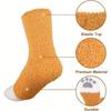 6 paires de chaussettes patte de chat pour femmes - chaussettes d'hiver douces et moelleuses avec poignets élastiques, cadeau de Noël, adaptées aux amoureux des chats
