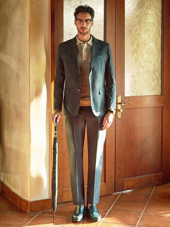 OLZEN Men'S Vintage Lightweight Setup Pants_Zog2Pp1311Dch