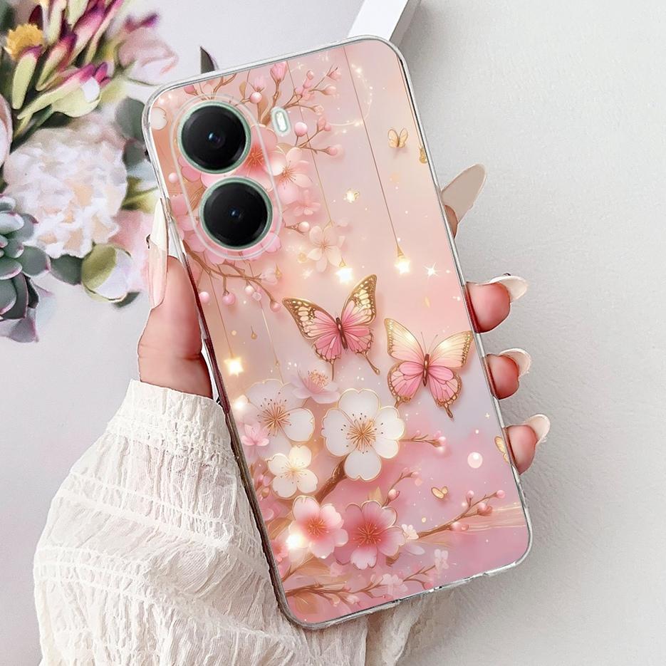 Für Xiaomi Poco X7 Pro 5G Hülle Stylische Bemalte Abdeckung Klare Silikon Weiche TPU Handyhülle Für Xiaomi Poco X7 Pro X7Pro Hülle Coque