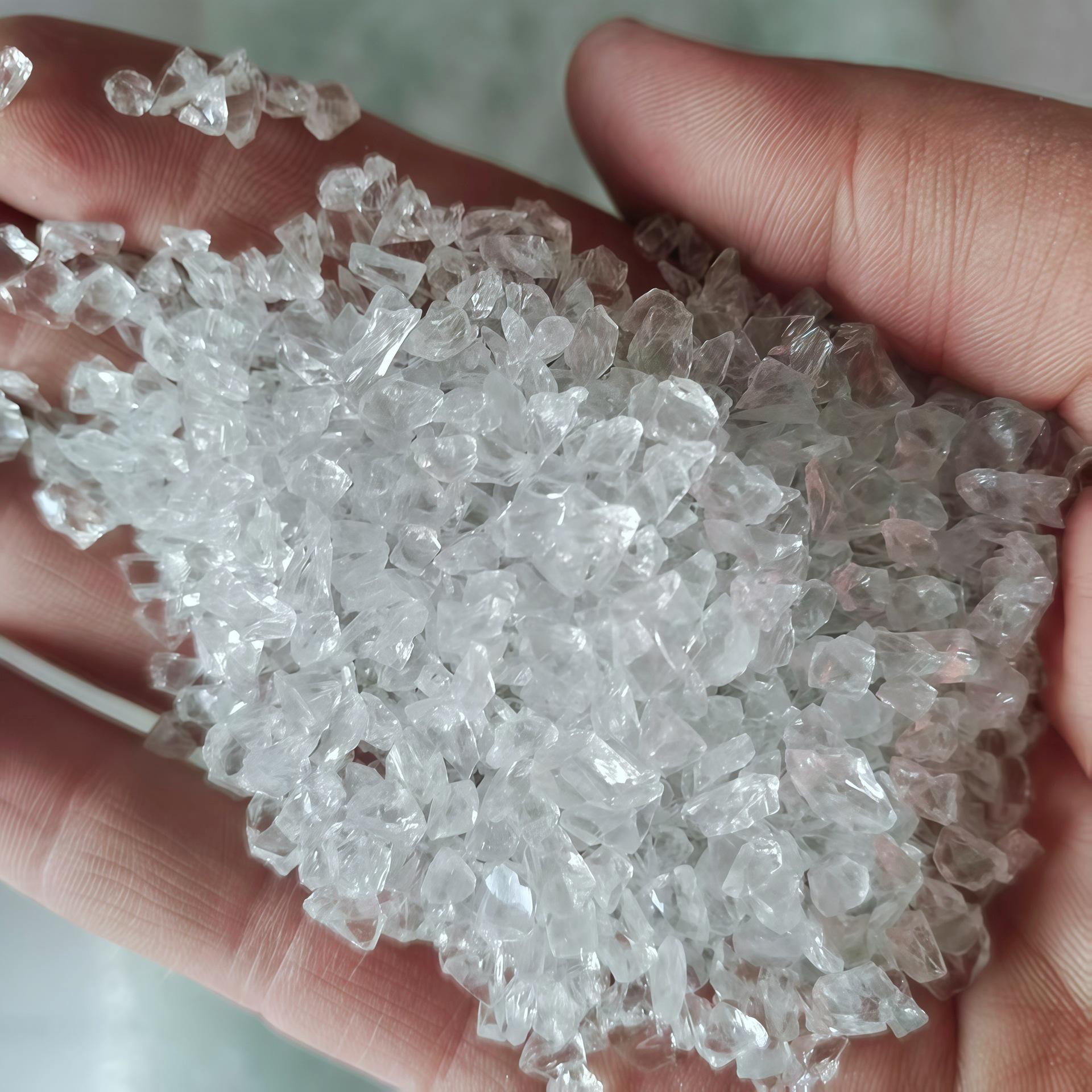 

Декор акваріума: Білий та блакитний кристалічний пісок, вулканічне каміння, річкова галька та гравій. 500g Sealed Pack