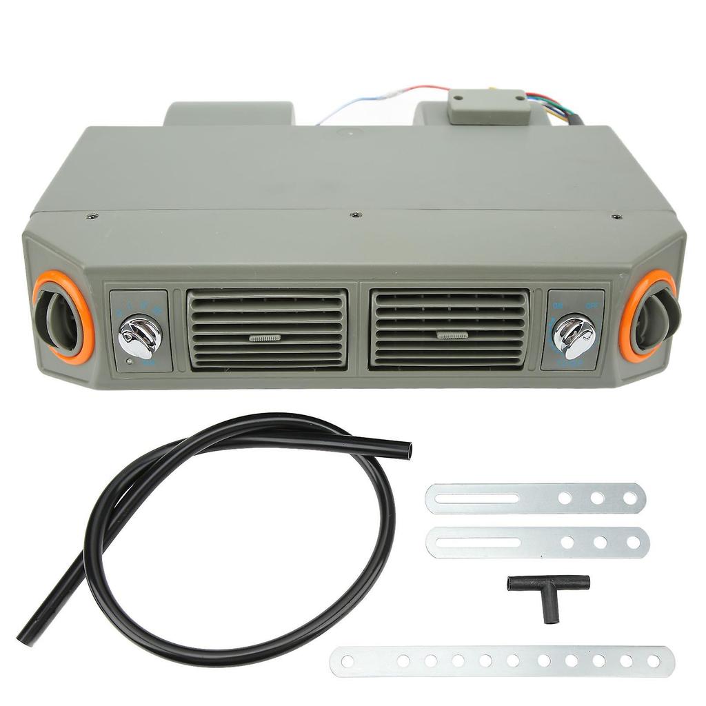 Gruppo Evaporatore Aria Condizionata 3 Velocità Regolazione Temperatura Evaporatore Sotto Cruscotto per Auto Camion Camper DC12V 6A