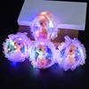 2Pcs Cute Glowing Ball Doll Lantern Toy Children'S Girls Glowing Doll Lantern Cartoon Doll Light Pendant Party Gift