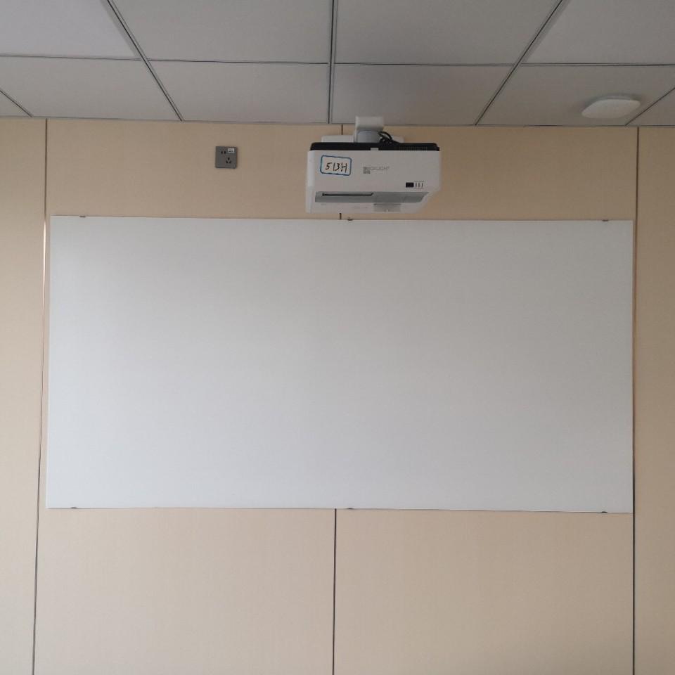Ultra-White Magnetic Tempered Explosion-Proof Glass Whiteboard - Matte Version for Office, Meeting, and Teaching