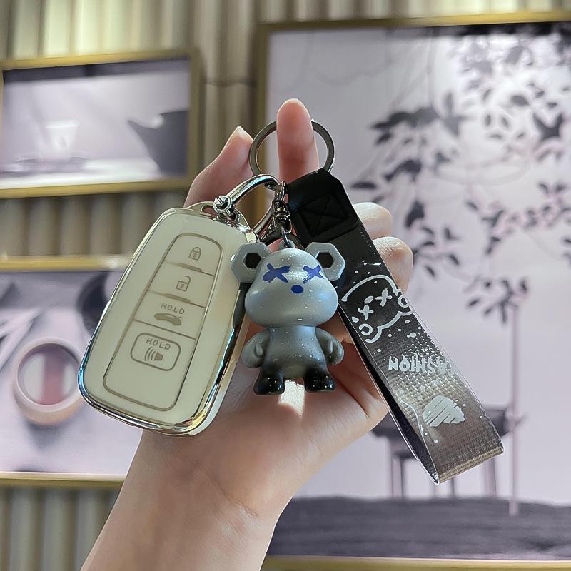 Toyota Key Cover: Fits Highlander, Camry, Levin, C-HR, Avalon & RAV4 Remotes
