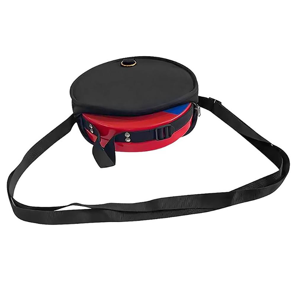 

1PC Stool Shoulder Bag Wide Application Telescoping Stool Pouch Soft Cushion Organization Telescoping Camping Folding Stool Bag M чорний