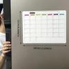 Magnetic Refrigerator Dry Erase Calendar Monthly Planner Whiteboard Record Message Board Memo Pad Kitchen Fridge Decor