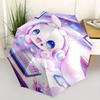 Cinnamoroll,Kawaii Automatic Umbrella-Foldable, Durable 8-Bone Design, Compact and Stylish, Great for Camping, Halloween, Christmas, Mother'