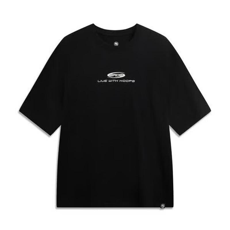 LI-NING Men s AHSW163-5 Round Neck Sports T-shirt XL