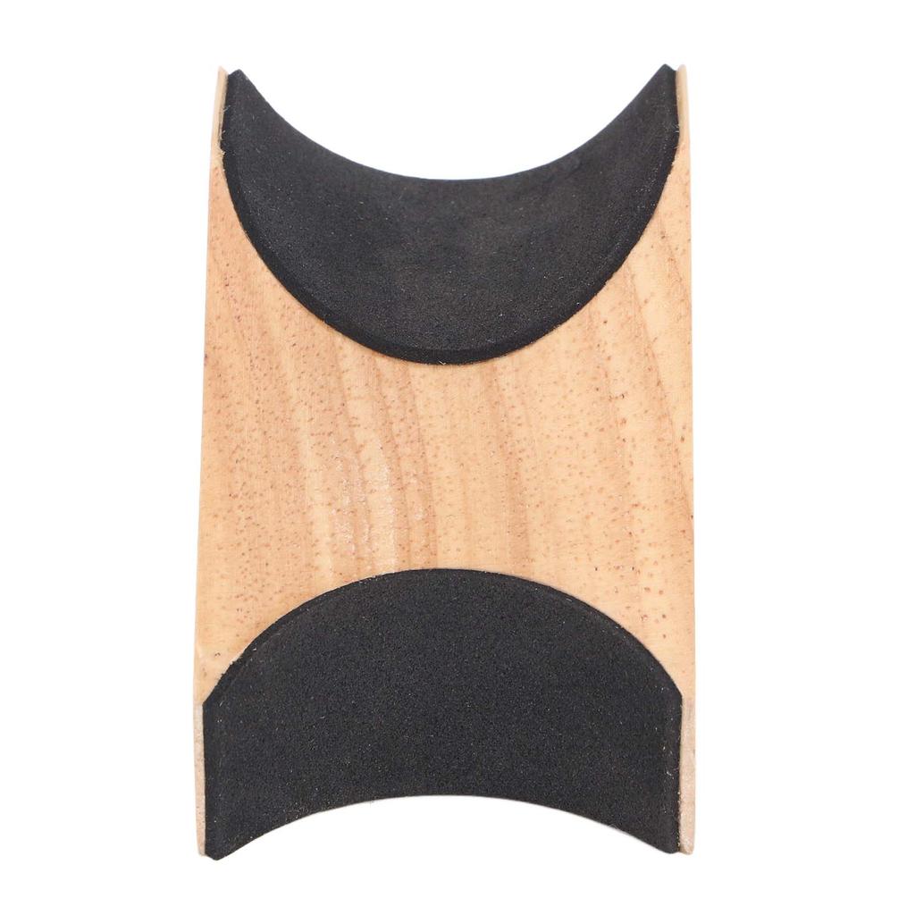 Wooden Guitar Neck Rest 2 Different Heights Non Slip Neck Pillow Support Rack for Ukulele Banjo