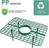 Greenhouse Strawberry Plant Support Frame - Garden Balcony Climbing Vine Rack, PP Material.
