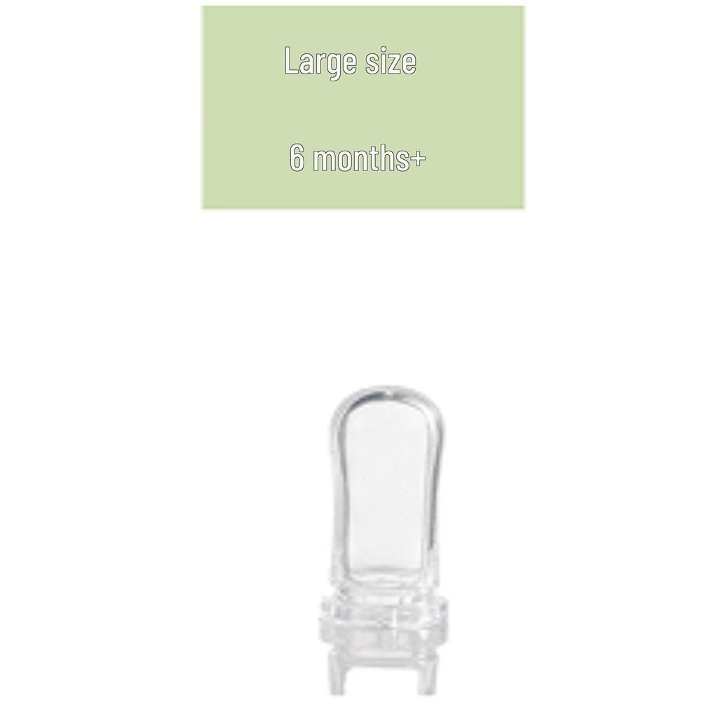 Adjustable Baby Silicone Teething Toy with Dust Cover Pacifier