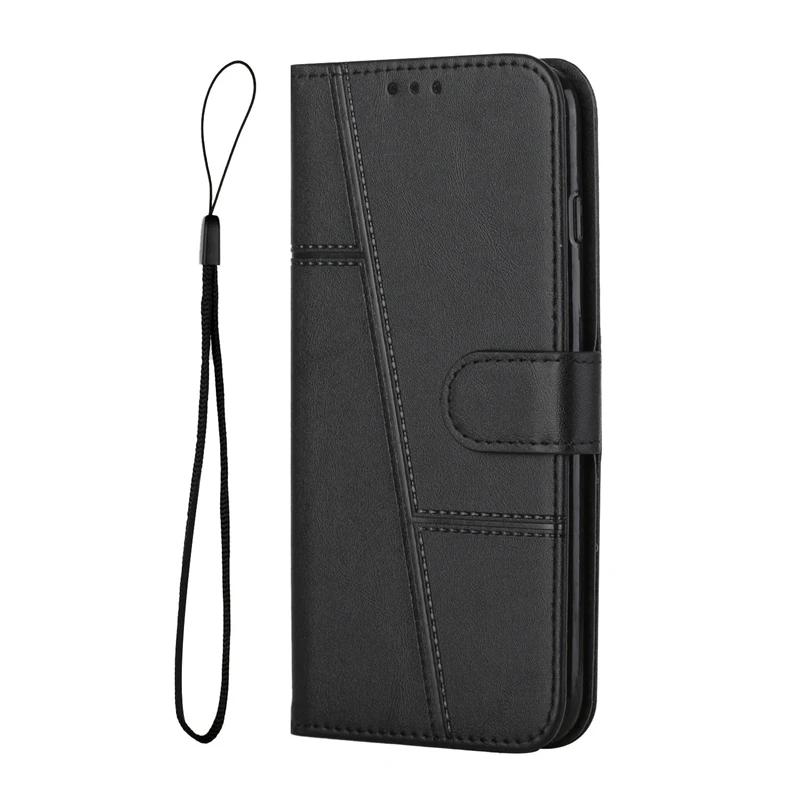 

G15 G05 Case For Motorola Moto G15 Leather Cover MOTO G 15 Wallet Flip Phone Cases For Motorola G05 Soft Card Slot Protect Funda Moto G15 чёрный