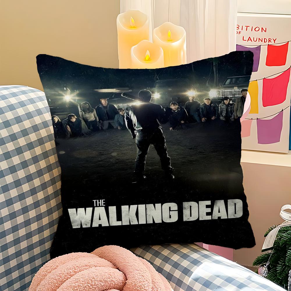 The Walking Dead Poster Personalized Pillow Dust Cover Bedroom Kids Party Decoration Pillowcase Birthday Children Gift