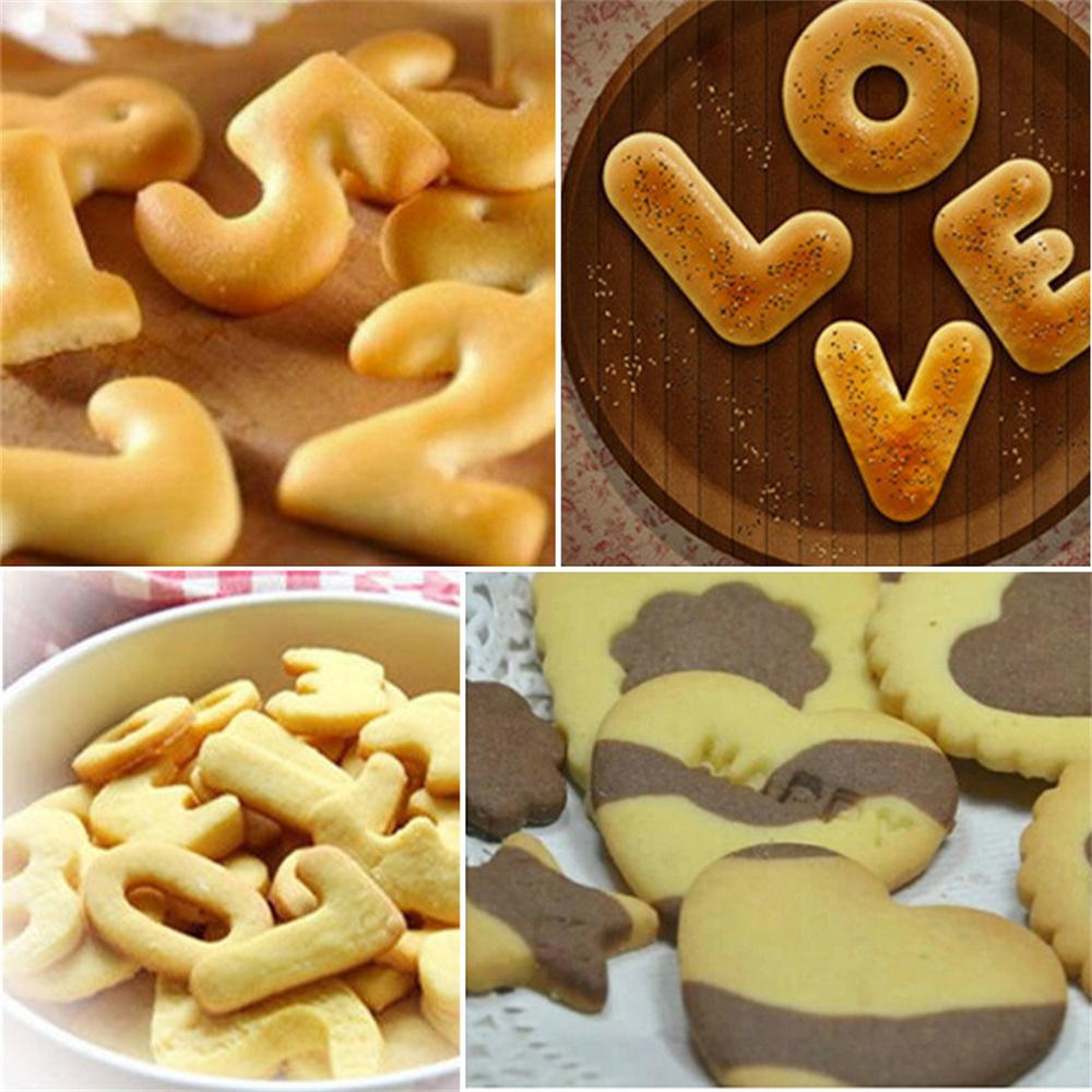 1~10PCS Ceramic Art Alphabet Number Letter Polymer Clay Presser Stamp Embosser Mold Embossing Pottery Clay Tools Biscuits