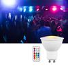 RGBW GU10 LED Zmieniająca Kolor Reflektor 2 Tryby Oświetlenia 3 W Żarówka LED RGB Z Pilotem Pamięć