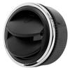 Dash Air Conditioning Deflector Round ABS Electroplating Black Universal for RV Boat Bus Car