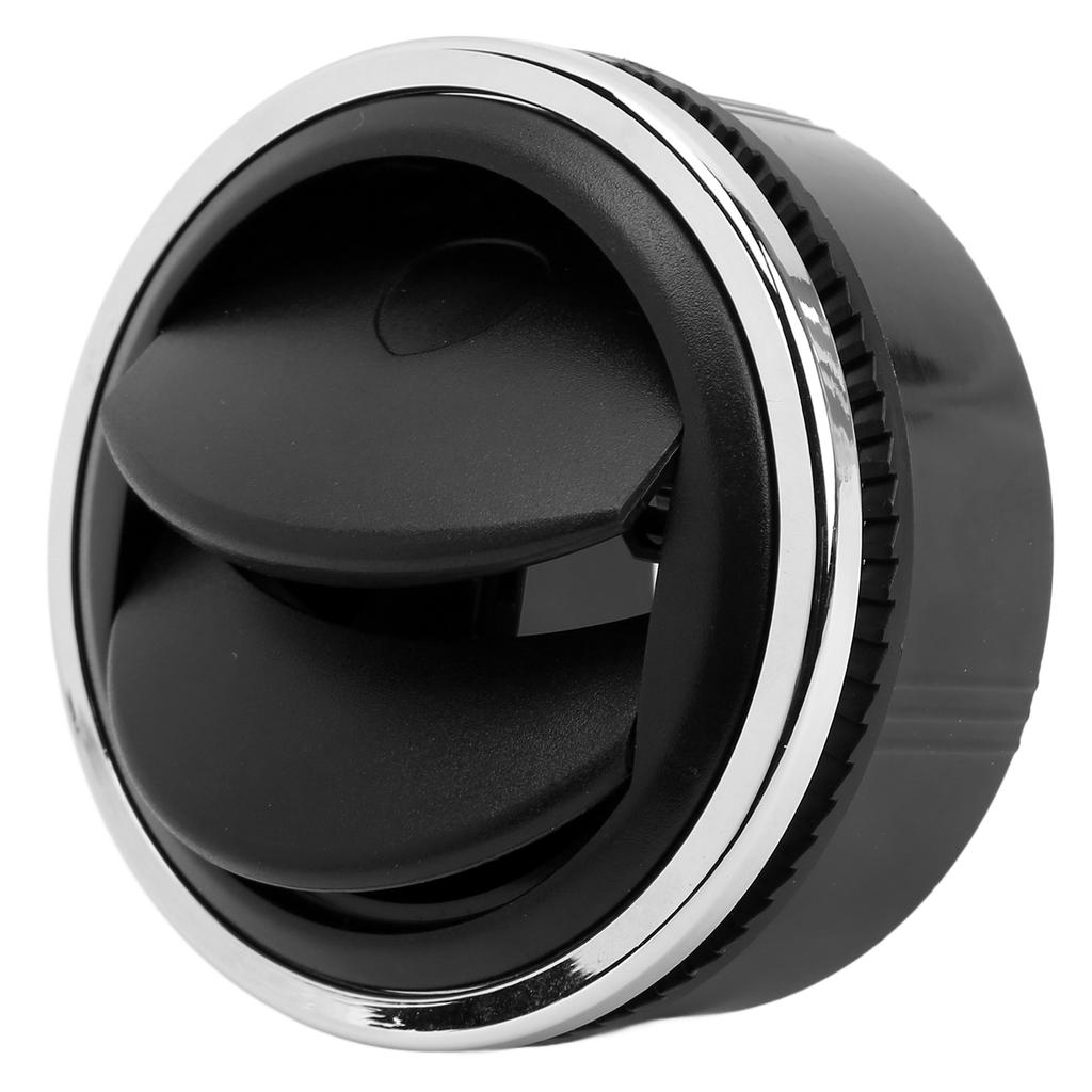 Dash Air Conditioning Deflector Round ABS Electroplating Black Universal for RV Boat Bus Car