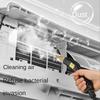 110/220V Household Steam Cleaner High Temperature Sterilization Steam Cleaning Machine Portable Kitchen Oil Fume Cleaning Device White/Orange