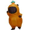 Cartoon Capibara Costume Inflatable for Adult Fancy Halloween Cosplay Party Dress Performance Inflated Garment Air Blow Suit