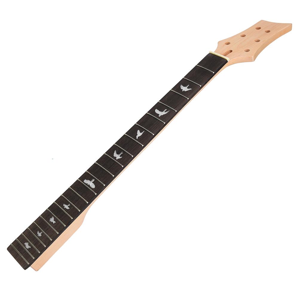 Guitar Neck 22 Frets Solid Wood Blackwood Fingerboard for Electric Guitar Musical Instrument AccessoriesGS55