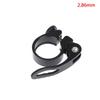 Cykel sadelpindsklemme 28,6/31,8/34,9 mm Aluminiumlegering Sadelrørsklemme Cykel Quick Release Sadelpind Til Mountainbike Rør