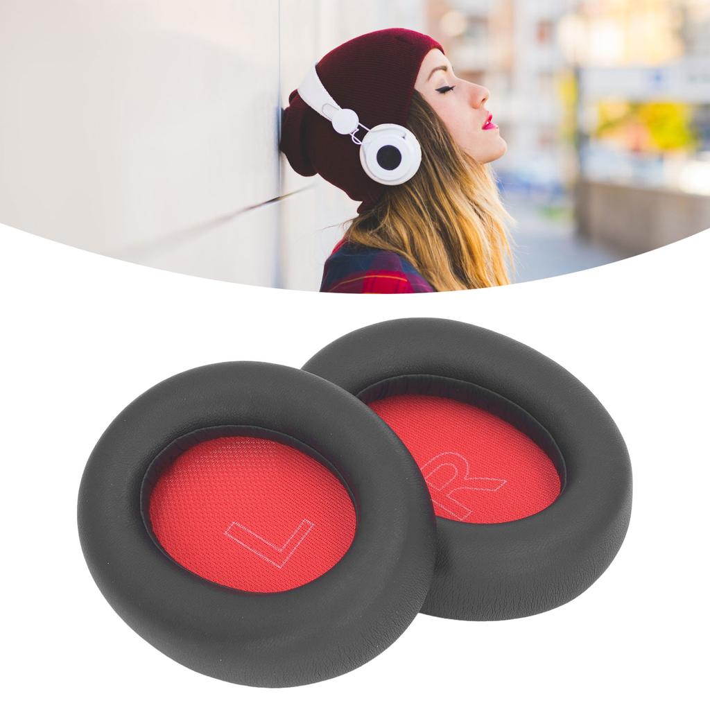 Replacement Earpads for     Life Q10 Life 2 NEO Protein Leather Sponge Headphone Ear Pads Cushions